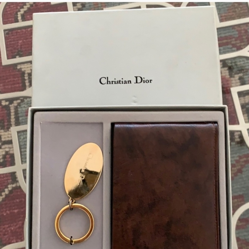 Christian Dior Wallet and Key Chain